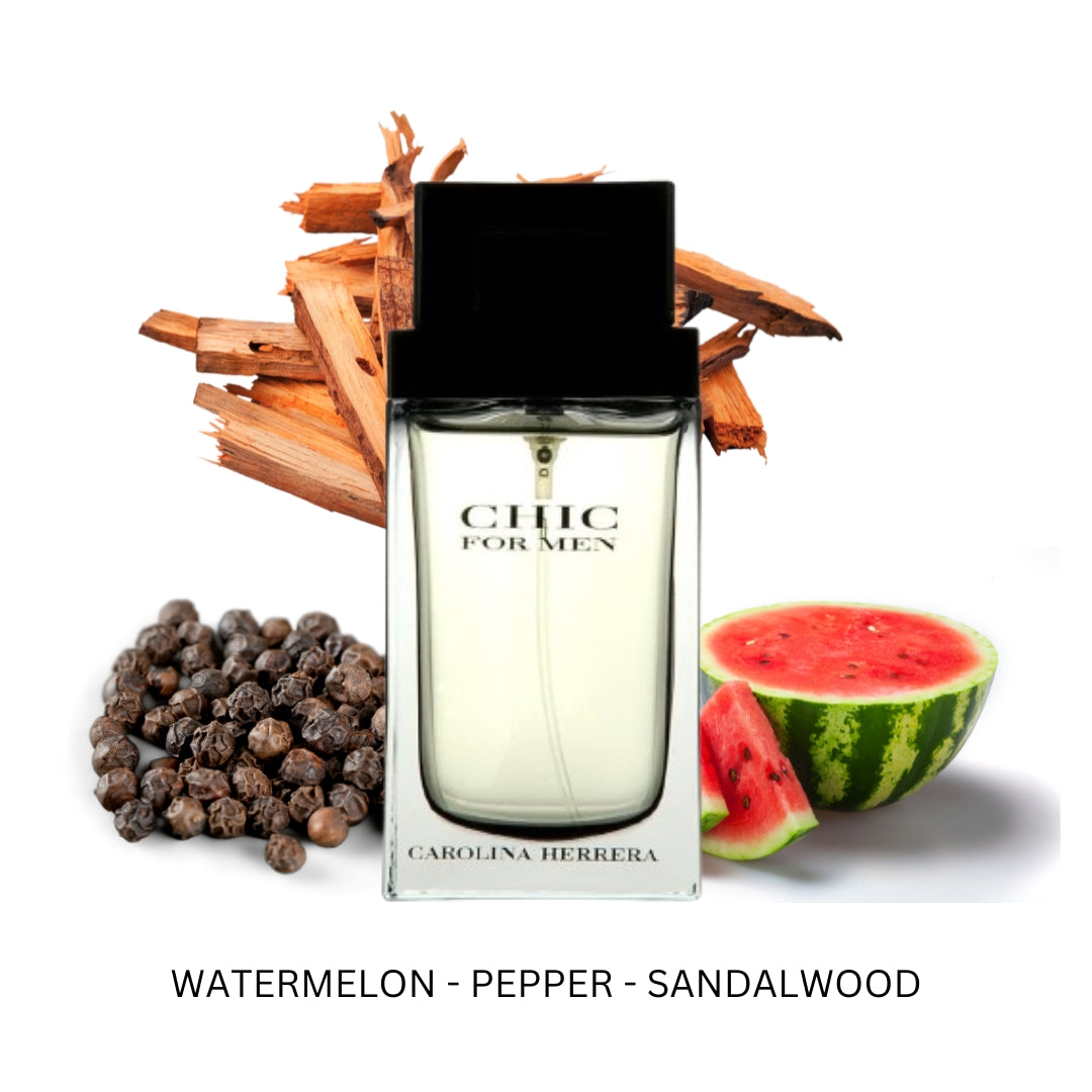 Herrera shops chic perfume