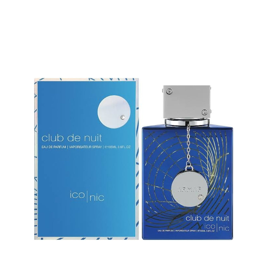 Club De Nuit Blue Iconic For Men By Armaf Eau De Parfum 3.6 oz ...