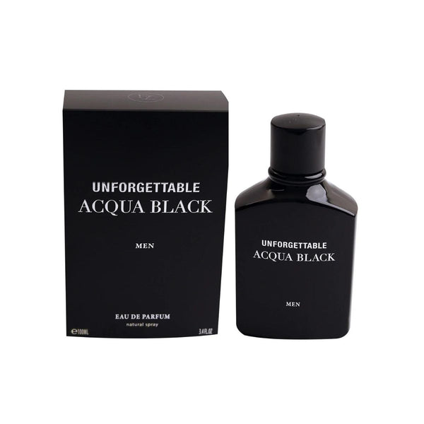 Unforgettable Acqua Black For Men by L Orientale Fragrances Eau de